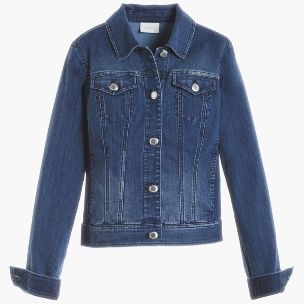 THRDUP - NWT 💕 CHICO'S BASIC DENIM JACKET